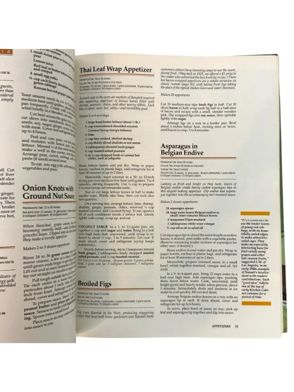 The Best Of Sunset Recipes From The Magazine Of Western Living Cookbook 1988